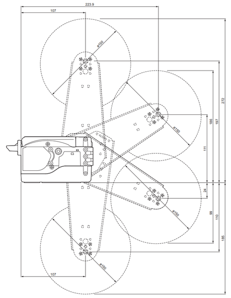 Файл:VKP80III-ФА Размеры.png
